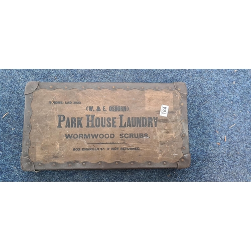 184 - Wormwood Scrubs Laundry Box Lid