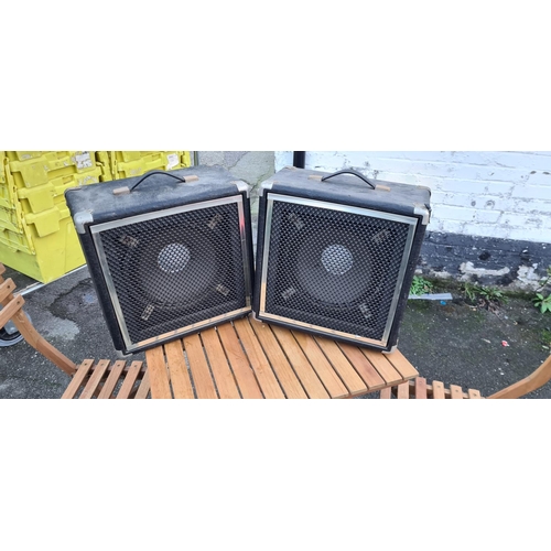 608 - Pair of Vintage Speakers