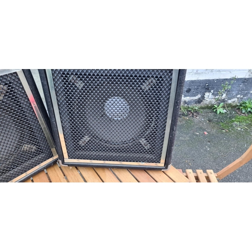 608 - Pair of Vintage Speakers