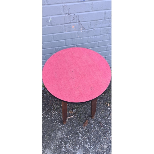 611 - Formica Top Vintage Pub Table