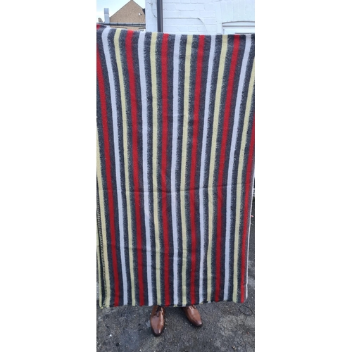 633 - 2 Vintage Blankets/Picnic Rugs 180cm x 300cm