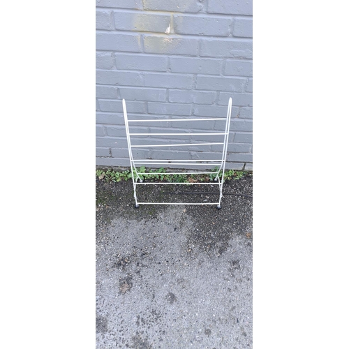 634 - 1950s Metal Drying Rack