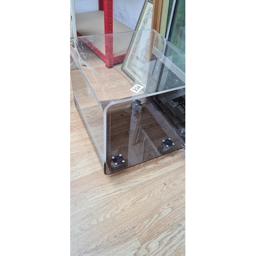 234 - Vintage Perspex Coffee Table