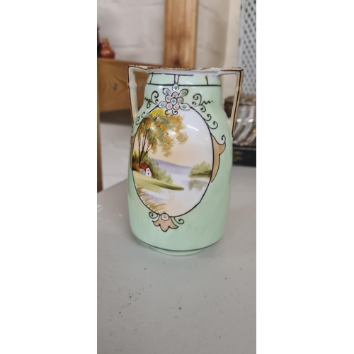 998 - Vintage Handpainted Noritake Japanese Vase