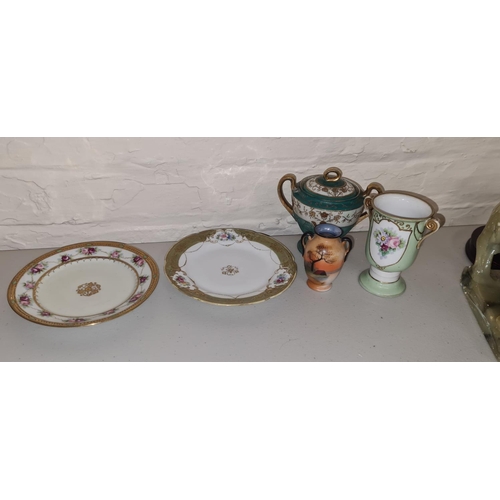 999 - 5 Pieces of Vintage Handpainted Noritake Japanese China