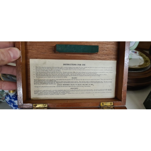 1010 - ER Watts & Son Wartime Clinometer in Original Box