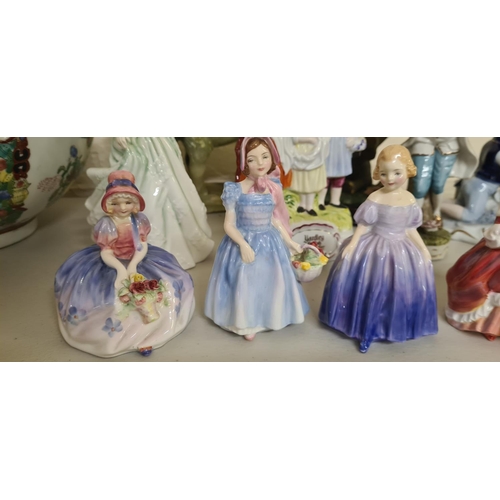 1017 - 4 Royal Doulton Lady's-Peggy, Marie, Wendy & Monica