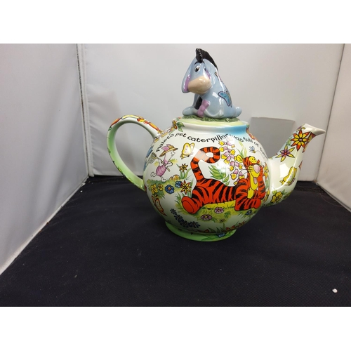 276 - Border Fine Arts New and Boxed Disney Summer Pooh Betty Teapot
