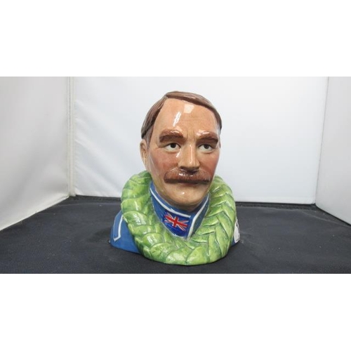 120 - Kevin Francis Ceramics Character Jug Prototype 1992 Nigel Mansell RARE