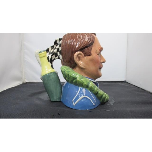 120 - Kevin Francis Ceramics Character Jug Prototype 1992 Nigel Mansell RARE