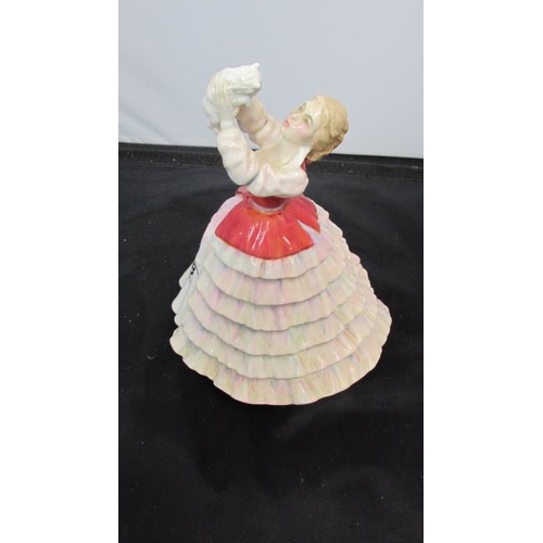 138 - 2 Royal Doulton Figurines HN3050 Susan and HN2385 Fair Lady in Coral Pink