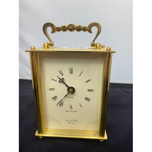 106 - Lionel Peck Brass Carriage Clock