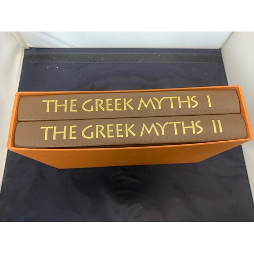 109 - Folio Society The Greek Myths in Slipcase