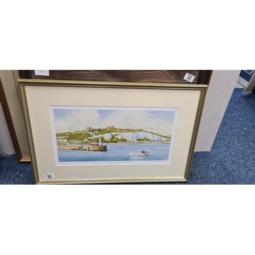 35 - Ltd Edition Pencil Signed Karl Pitwon Print 36/750 66cm x 44cm