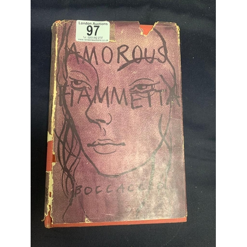 97 - Amorous Fiammetta by Boccaccio, Giovanni 1952 ltd edition