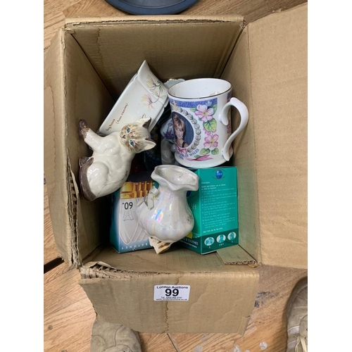 99 - Box of Bric a Brac etc