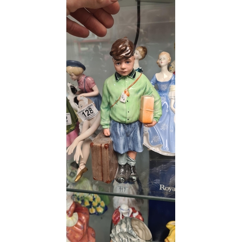 130 - Royal Doulton HN 3202 The Boy Evacuee Ltd Edition Figurine