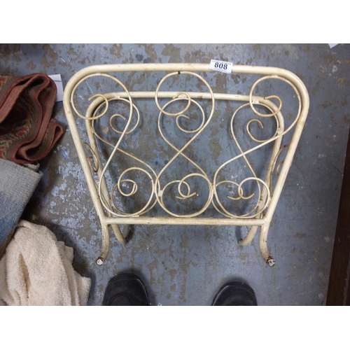 879 - Vintage Magazine Rack