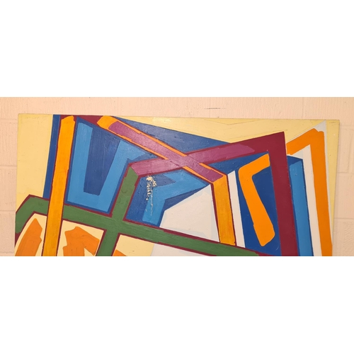 10c - Vanessa Jackson RA (b.1953) Contemporary Oil on Canvas Untitled c. 1980s (Artist Resale Rights Apply... 