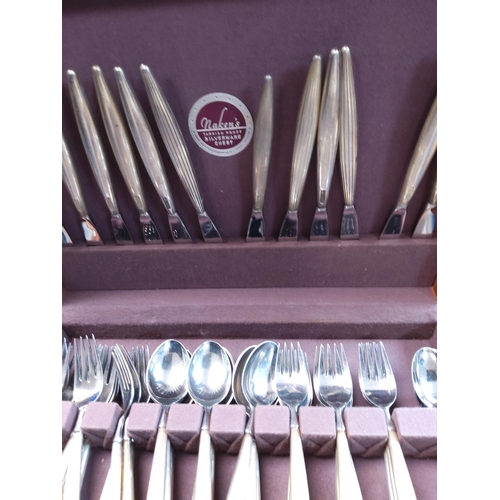 169a - Canteen of Contempra House Sterling Silver Handled Cutlery