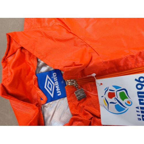 175 - 2 Unused Euro 96 Stewards Windbreaker Jackets