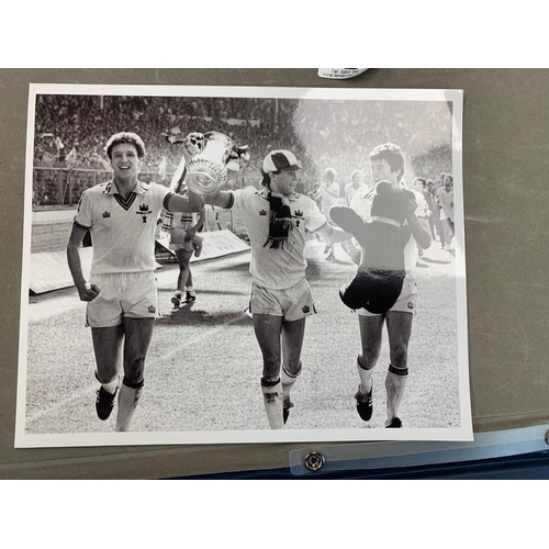 125 - 3 Old FA Cup Photographs-Wembley Stadium