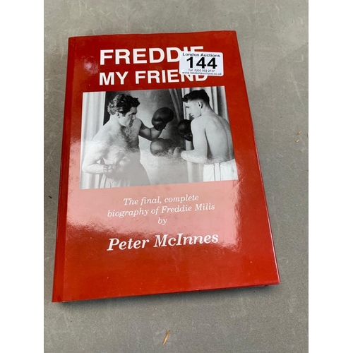 144 - Freddie my Friend-Freddie Mills Signed by the Author Peter Mcinnes