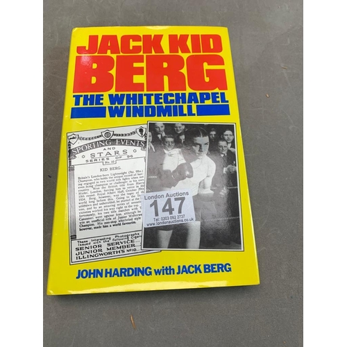 147 - Jack Kid Berg Signed Autobiography