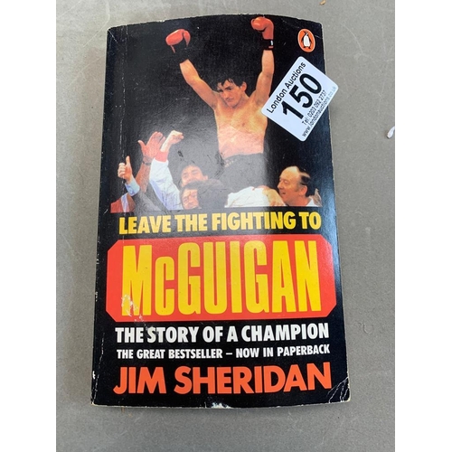 150 - Signed Autobiography Barry McGuigan