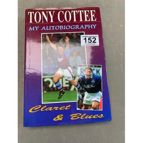 152 - Signed Autobiography Tony Cottee