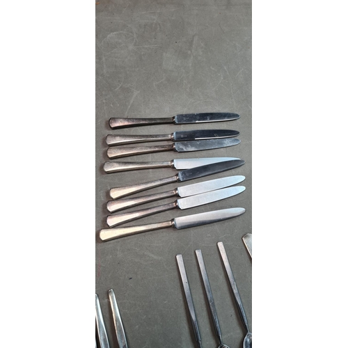 169b - Good Lot of Silver Cutlery Sterling, Continental & some plate. Including Hans Hansen & Erik Herlow. ... 