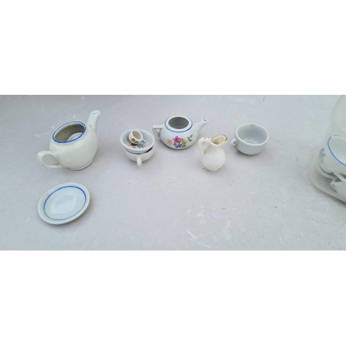 856 - Lot of Miniature China Teaset Items