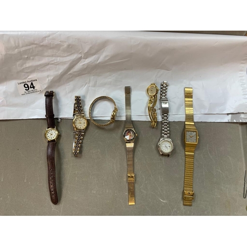 94 - Mixed Lot of Assorted Watches