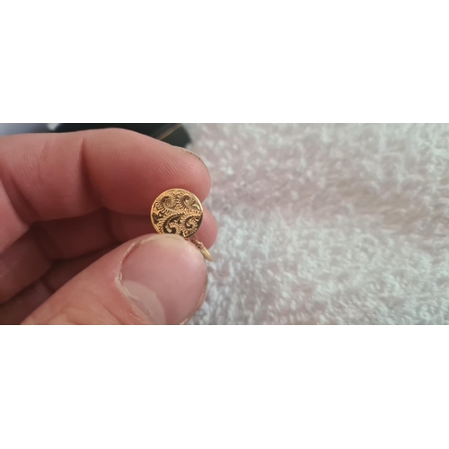 4 - New and Boxed Gold Tone Tie Tack