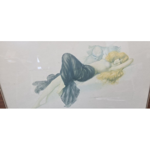 828 - Early 20th Century Risque Print- Alfred Penot