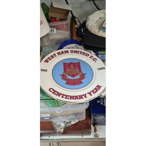 158a - Wembley Stadium Mug and West ham United Collectors Plate