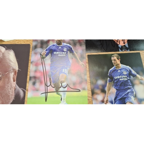 177 - Good Lot of Assorted Signed Chelsea Memorabilia etc incl. Jose Mourinho , Ken Bates, Lord Attenborou... 