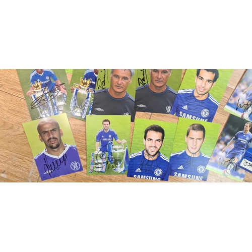 177 - Good Lot of Assorted Signed Chelsea Memorabilia etc incl. Jose Mourinho , Ken Bates, Lord Attenborou... 