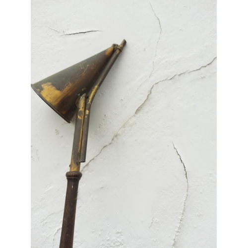 827 - Large Vintage Brass Church Snuffer