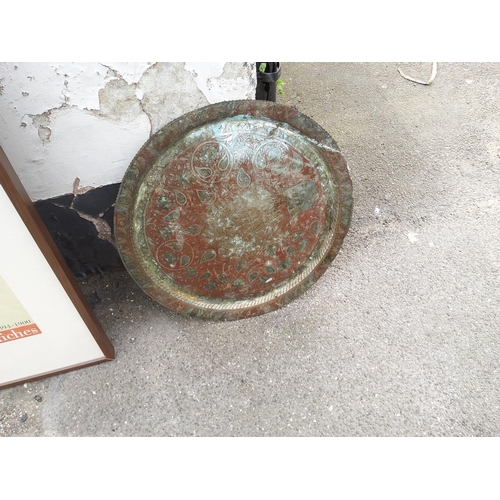 822 - Large Brass Dish