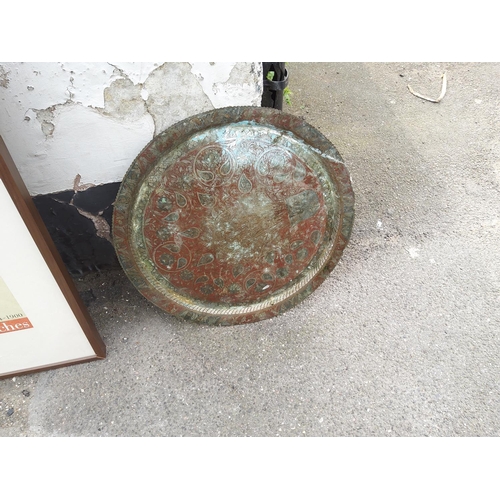 822 - Large Brass Dish