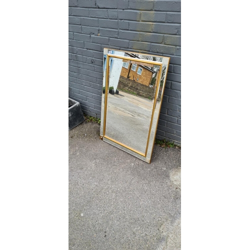 461 - Modern Venetian Style Mirror 75cm x 107cm