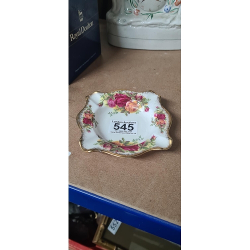 478 - Royal Albert Old Country Rose Ashtray