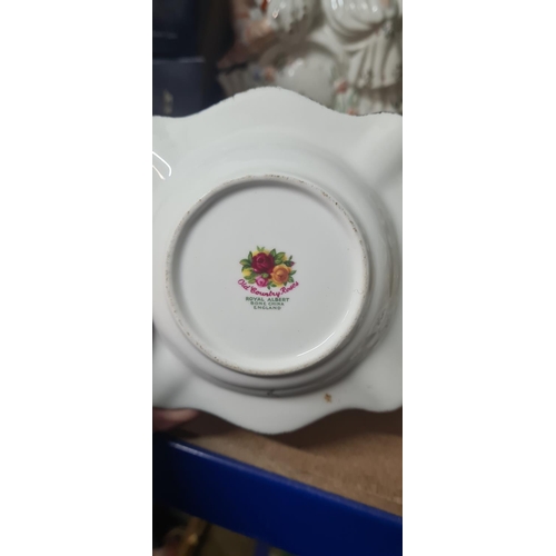 478 - Royal Albert Old Country Rose Ashtray