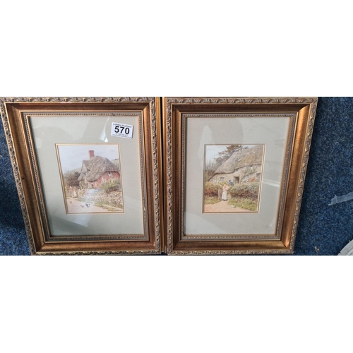 481 - Pair of Early 20th Century Framed Prints