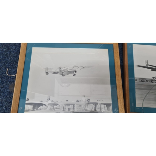 484 - Lot of Framed Aeroplane Prints