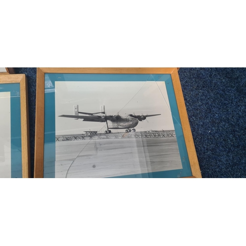 484 - Lot of Framed Aeroplane Prints