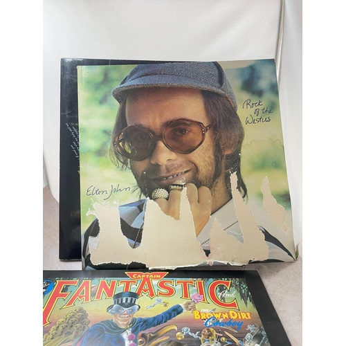 187 - Collection of Elton John LP's