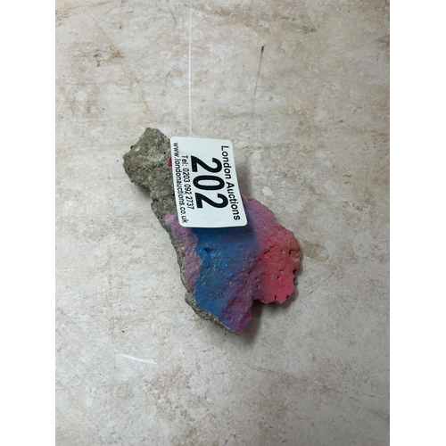 202 - An Original Piece of the Berlin Wall