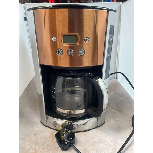 344 - New Russell Hobbs Coffee Machine